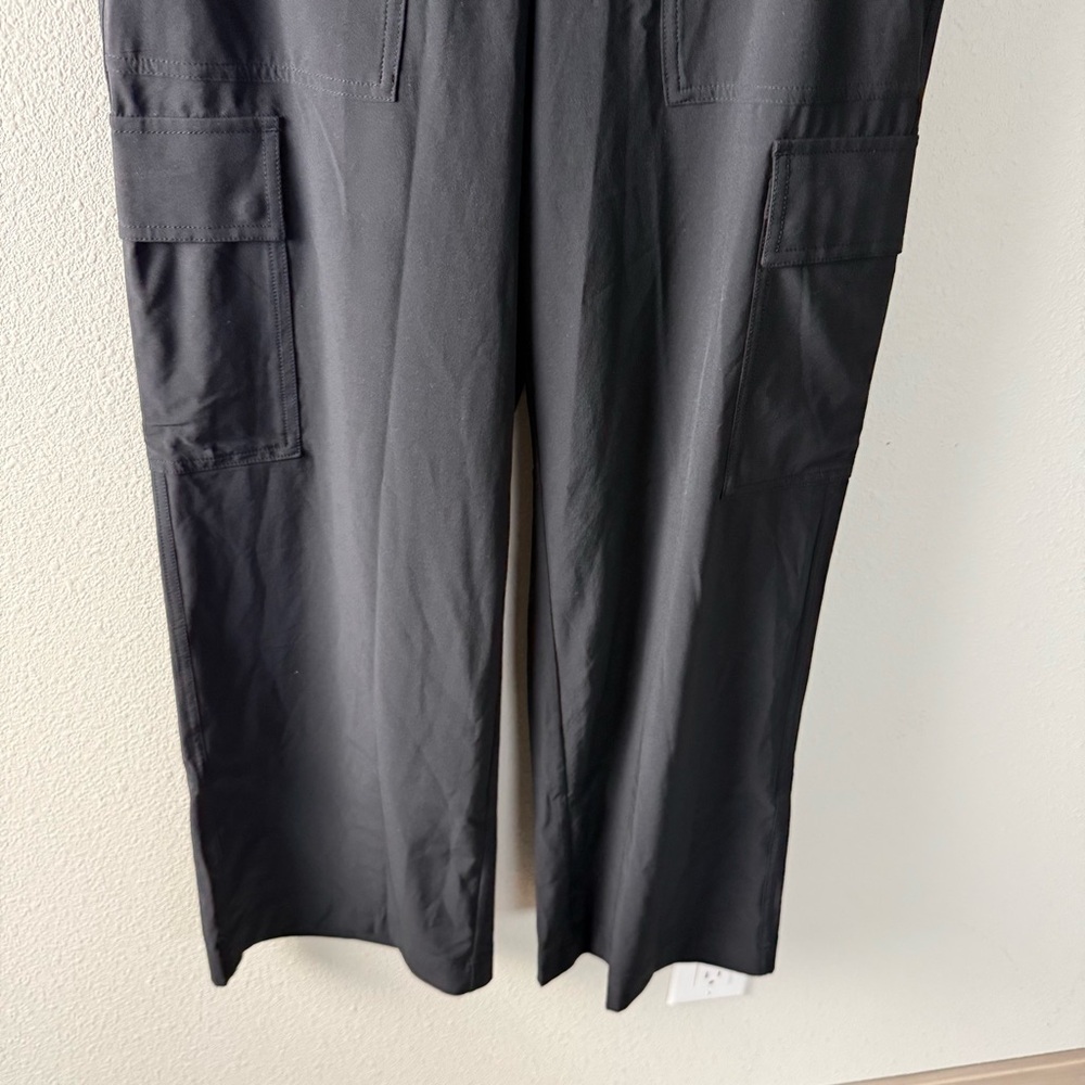 Athleta Brooklyn Heights High Rise Cargo Pant Black Casual Athleisure Women’s 2 - Picture 5 of 13